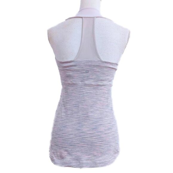 Lululemon Scoop Neck Tank Pink Mist Space Dye - Picture 4 of 8